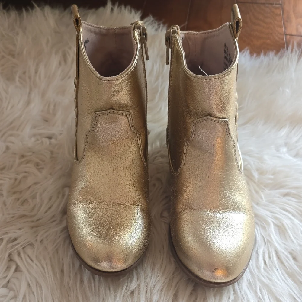 Sonoma Girls Gold Boots